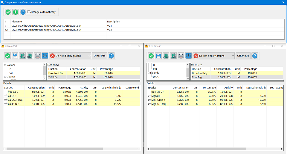 example view side by side